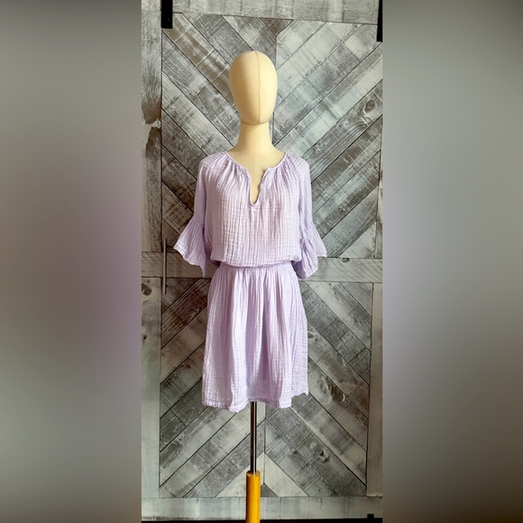 MICHAEL STARS NWOT KATELYN GAUZE DRESS - Picture 5 of 13